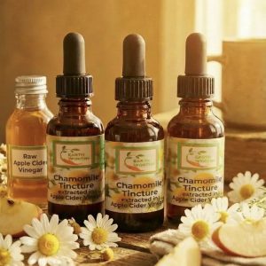 Chamomile tincture extracted in apple cider vinegar 30ml